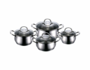 Sada nádobí nerez 8 ks Gourmet BG-6523