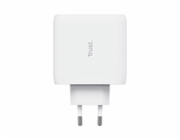 TRUST MAXO 65W 2P USB-C CHARGER WHT