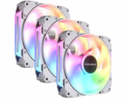 COUGAR ventilátor APOLAR 120 ARGB (3 pack) 120mm hydro dynamic bearings modular white