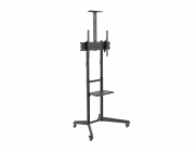 Stojan Brateck pojízdný T1040T pro TV 37"-70" 50kg 2 police