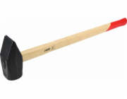 AWTools KOVOVÉ KLADIVO 8,0 kg DŘEVĚNÁ RUKOJEŤ BLACK LINE AW32045BL