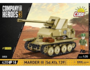 COBI 3050 Company of Heroes 3. Marder III Sd.Kfz.139 420 cihel