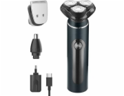 Elektrický holicí strojek 3 v 1 – USB + pouzdro