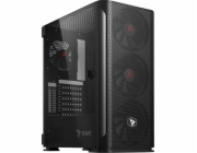 Síťovaná/skleněná počítačová skříň SAVIO Shadow X2 černá