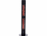 SUNRED | Ohřívač | RD-DARK-3000L Valencia Dark Lounge | Infračervené | 3000 W | Počet úrovní výkonu | Vhodné pro místnosti do m2 | Černá | IP55