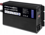 Qoltec 51955 Smart Monolith nabíječka pro LiFePO4 AGM GEL SLA baterie | 30A | 12V