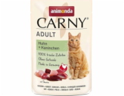 ANIMONDA Carny Adult Chicken and rabbit - mokré krmivo pro kočky - 85g