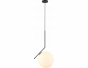 Italux Fabio MDM-7475/1-L-BL/MDE649/1 BL závěsná lampa závěsná 1x11W E27 černá/bílá