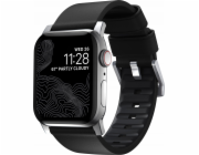 Nomad Nomad Active Strap Pro Black, stříbrný - AW 44/42 mm