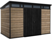 Zahradní domek Keter PENT Signature 11x7 Ashwood, s podlahou