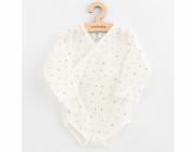 Kojenecké mušelínové body s bočním zapínáním New Baby Arthur Vel.68 (4-6m)