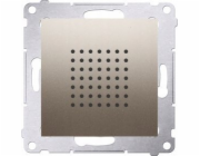 Kontakt-Simon reproduktor pro rám Kontakt-Simon 54 D05562N.02/44 zapuštěný 2W 16 Ohm zlatý