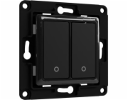 Shelly wall switch 2 button (Black)