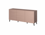 Komoda Nova 155x40x72 Pink Mat