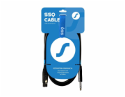 SSQ XLRJS5 - Kabel XLR samice - Jack stereo 6,3 mm, 5 m