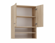 Topeshop POLA MINI DK SONOMA koupelnová úložná skříňka Dub