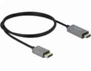 Delock Kabel z Active DisplayPort 1.4 na HDMI, 4K, 60 Hz (HDR), 1 m
