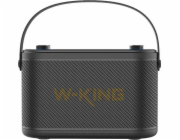 Bezdrátový reproduktor Bluetooth W-KING H10 120W + 2 mikrofony (černý)