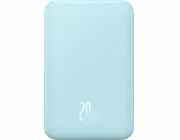 Magnetická mini powerbanka Baseus 5000mAh, USB-C 20W (modrá)