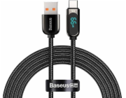 Baseus Kabel displeje USB na Type-C, 66W, 2 m (černý)