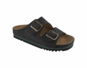Scholl Air Bag - unisex sandály černé, velikost 43