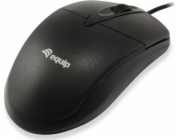 Myš Equip  Optische Tischmaus, Kabel, černá / 245102
