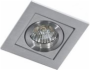Azzardo Paco 1 1X50W GU10 hliník GM2103 (GM2103ALU)