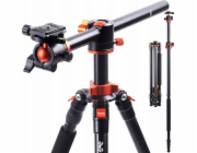 Monopod K&f Stativ hliník 185 cm Flat Lay Kf09.090