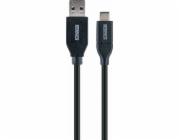 Schwaiger USB-A - USB-C USB kabel 0,5 m černý (LK050C 533)