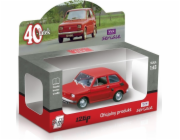 Daffi Fiat 126P, čtyřicet let staré červené