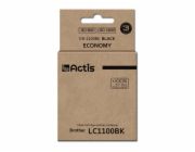 Actis KB-1100Bk Inkoust (náhrada za Brother LC1100BK/980BK; standardní; 28 ml; černý)