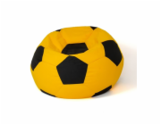 Fotbalová taška Sako pouffe žluto-černá XL 120 cm