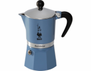 Kávovar Bialetti Primavera Rainbow 3tz 150 ml Modrá