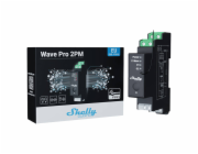 Shelly Qubino Pro 2PM DIN rail Relay, 2-channel, Z-Wave (Power measurement)