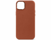Decoded Leather Backcover for iPhone 15 Plus Tan
