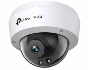 TP-Link VIGI C250 V1 - Síťová bezpečnostní kamera - otáčení/naklonění - kupole - vandal / waterproof - barevný (Den a noc) - 5 Mpix - 2880 x 1620 - úchyt M12 - pevné ohnisko - audio - LAN 10/100 - H.2