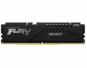 Kingston FURY Beast - DDR5 - modul - 16 GB - DIMM 288-pin - 6800 MHz / PC5-54400 - CL34 - 1.4 V - bez vyrovnávací paměti - on-die ECC - černá