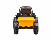 Elektrický traktor s vlečkou Milly Mally Farmer žlutý