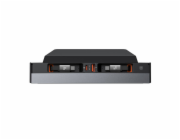 Rozbočovač Baseus T-Space s kabely USB-C na USB-C pro vozy Tesla (černý)