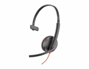 Poly Blackwire 3210 - Blackwire 3200 Series - náhlavní souprava - náhlavní - kabelové - USB-C - černá - certifikováno UC