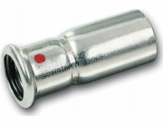 Redukční vsuvka ocelová Sanha jednovrstvá 22 x 18 mm