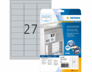 HERMA Typenschildetiketten A4 63,5x29,6 mm Folie 270 St.