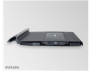 AKASA Chladící podložka Everest, pro notebooky do 15.4", Černá