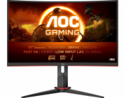 AOC MT VA LCD WLED 27" C27G2Z3/BK - VA panel, 1920x1080, 280Hz, 2xHDMI, DP, nast vysky, zakriven