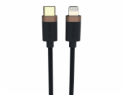 Duracell USB-C kabel pro Lightning 1m (černý)