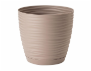 Hrnec Form Plast Petit 3000, plast, O10,7cm, hnědý