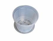 Hrnec Uniplastex UDCO18, plast, O18 cm, průhledný