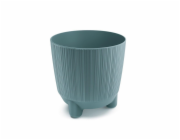 Hrnec Prosperplast Ryfo, plast, H 16,8 cm, modrý