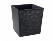 Hrnec Lamela 601-50, plast, H 40 cm, šedý