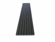Ukončovací profil WPC, tmavě šedý, 10×70×3000 mm
